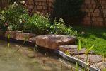 Filterbecken mit Sandsteinmauer in Nürnberg - Sankt Johannis